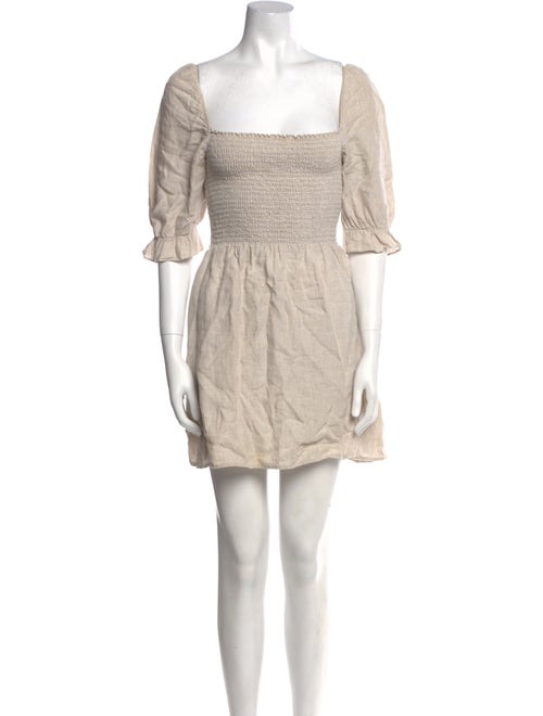 Reformation Linen Mini Dress