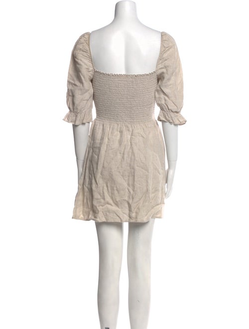 Reformation Linen Mini Dress