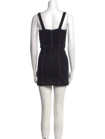 Reformation Square Neckline Mini Dress