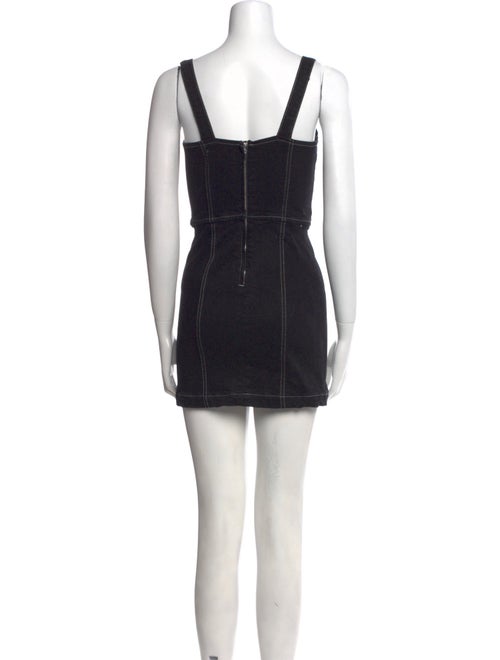 Reformation Square Neckline Mini Dress