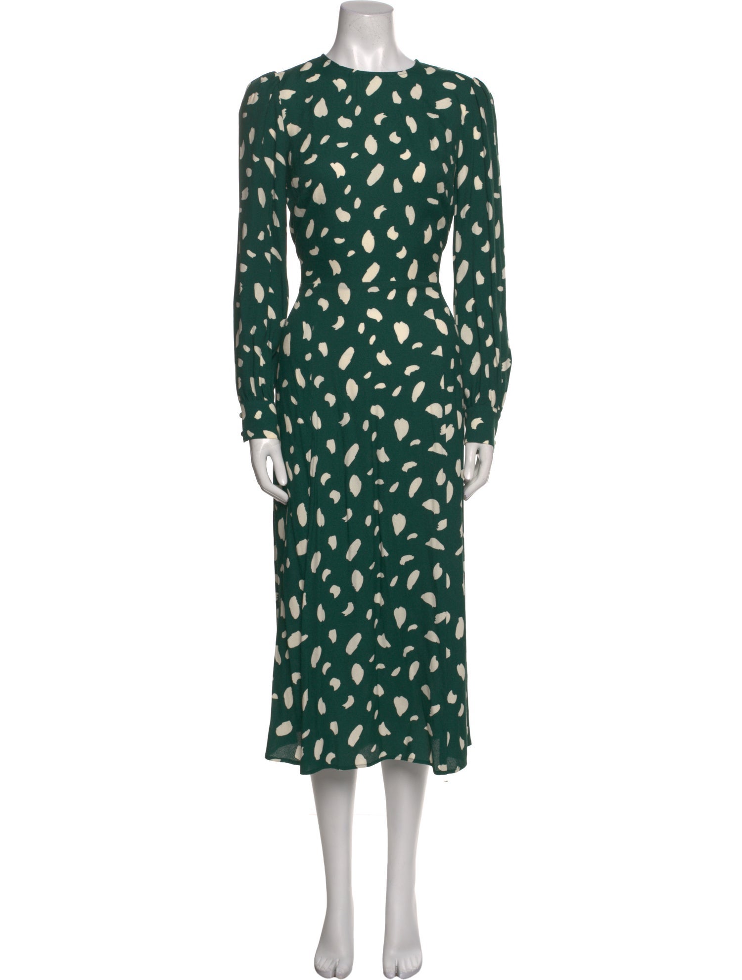 Reformation Printed Midi Length Dress