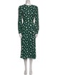 Reformation Printed Midi Length Dress