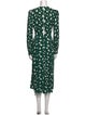 Reformation Printed Midi Length Dress