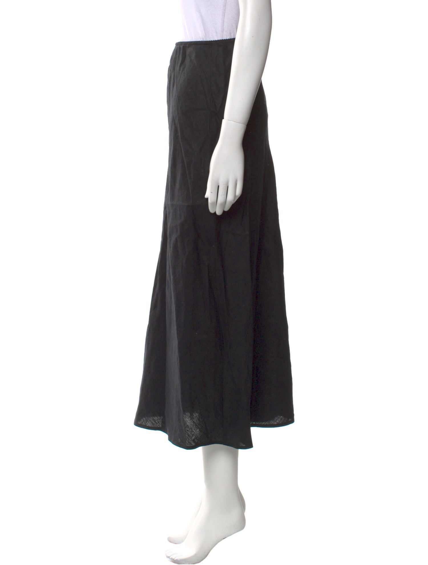 Reformation Linen Midi Length Skirt