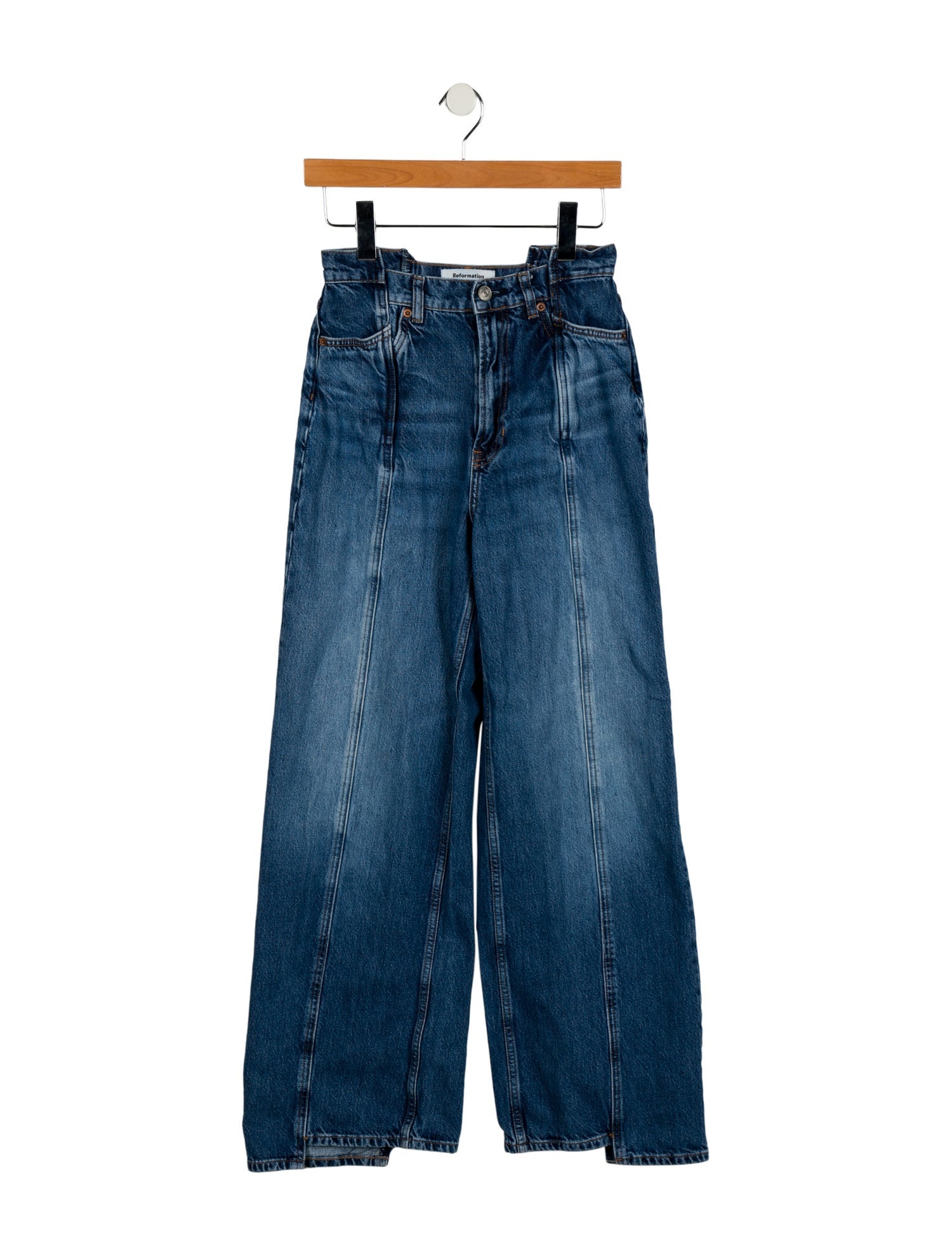 Reformation High-Rise Wide Leg Jeans