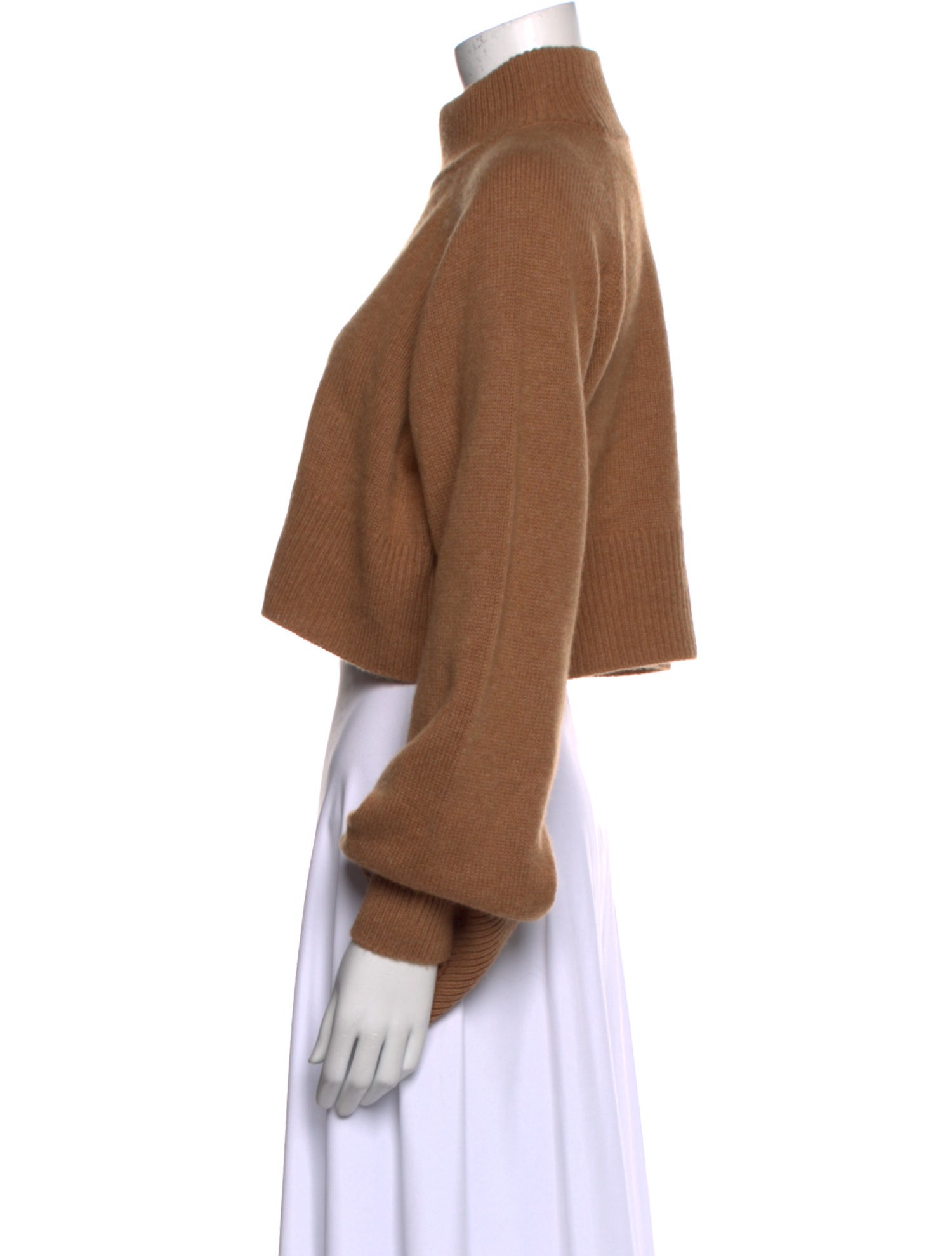 Reformation Cashmere Mock Neck Sweater