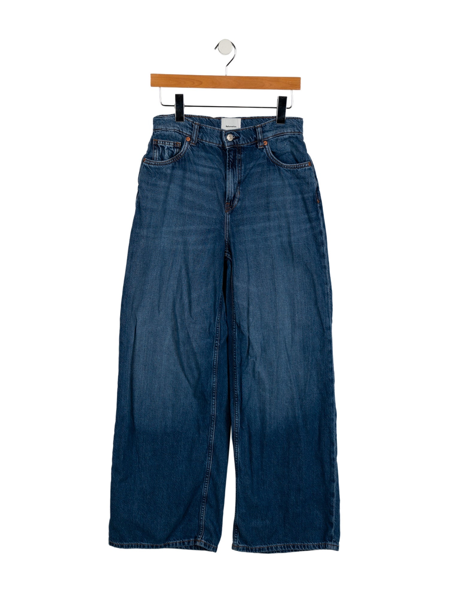 Reformation High-Rise Wide Leg Jeans