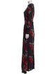 Reformation Floral Print Long Dress