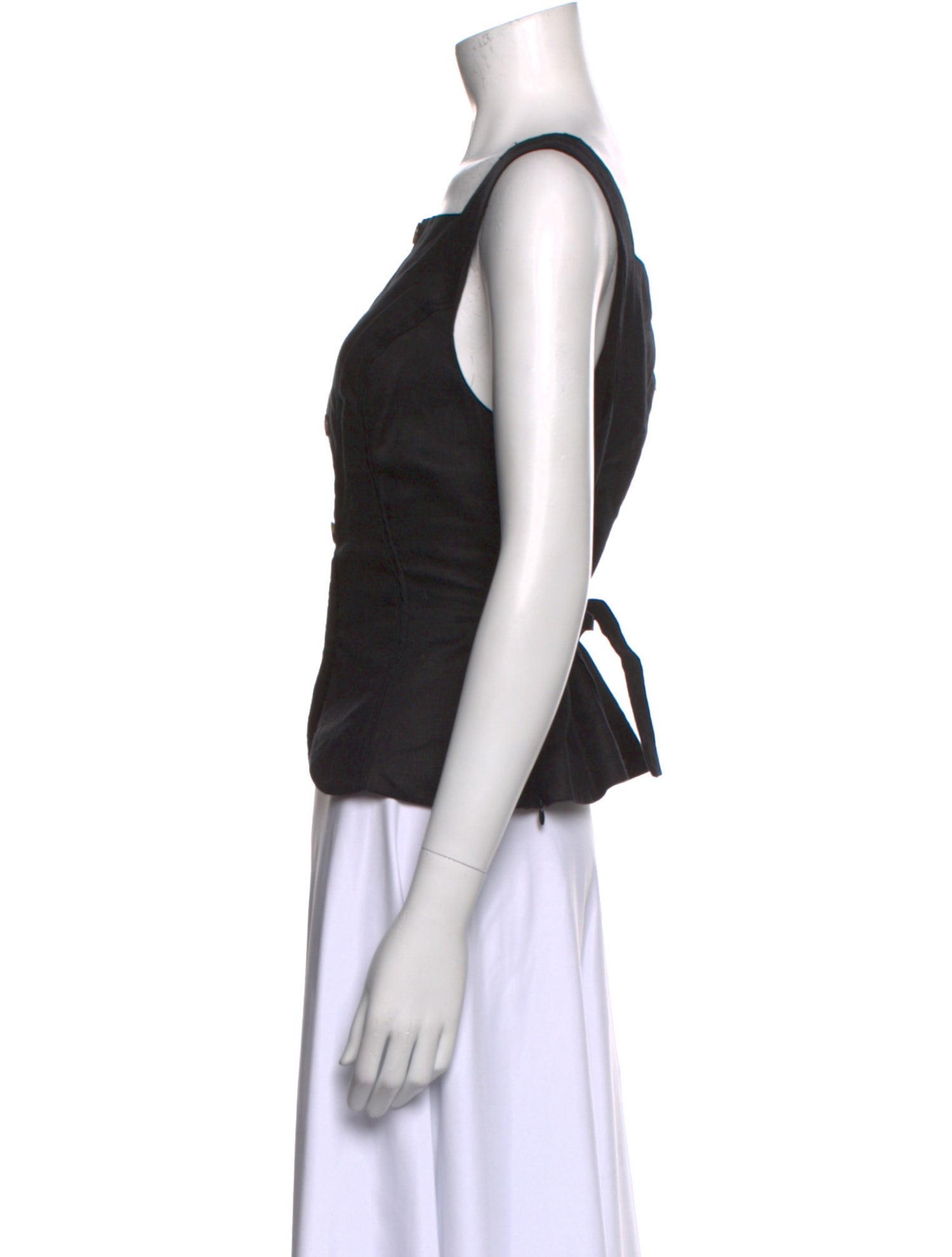 Reformation Linen Square Neckline Crop Top w/ Tags