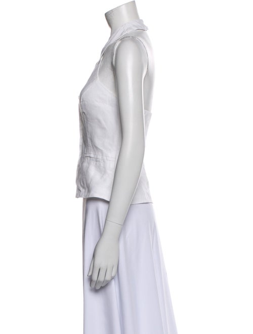 Reformation Linen Sleeveless Crop Top