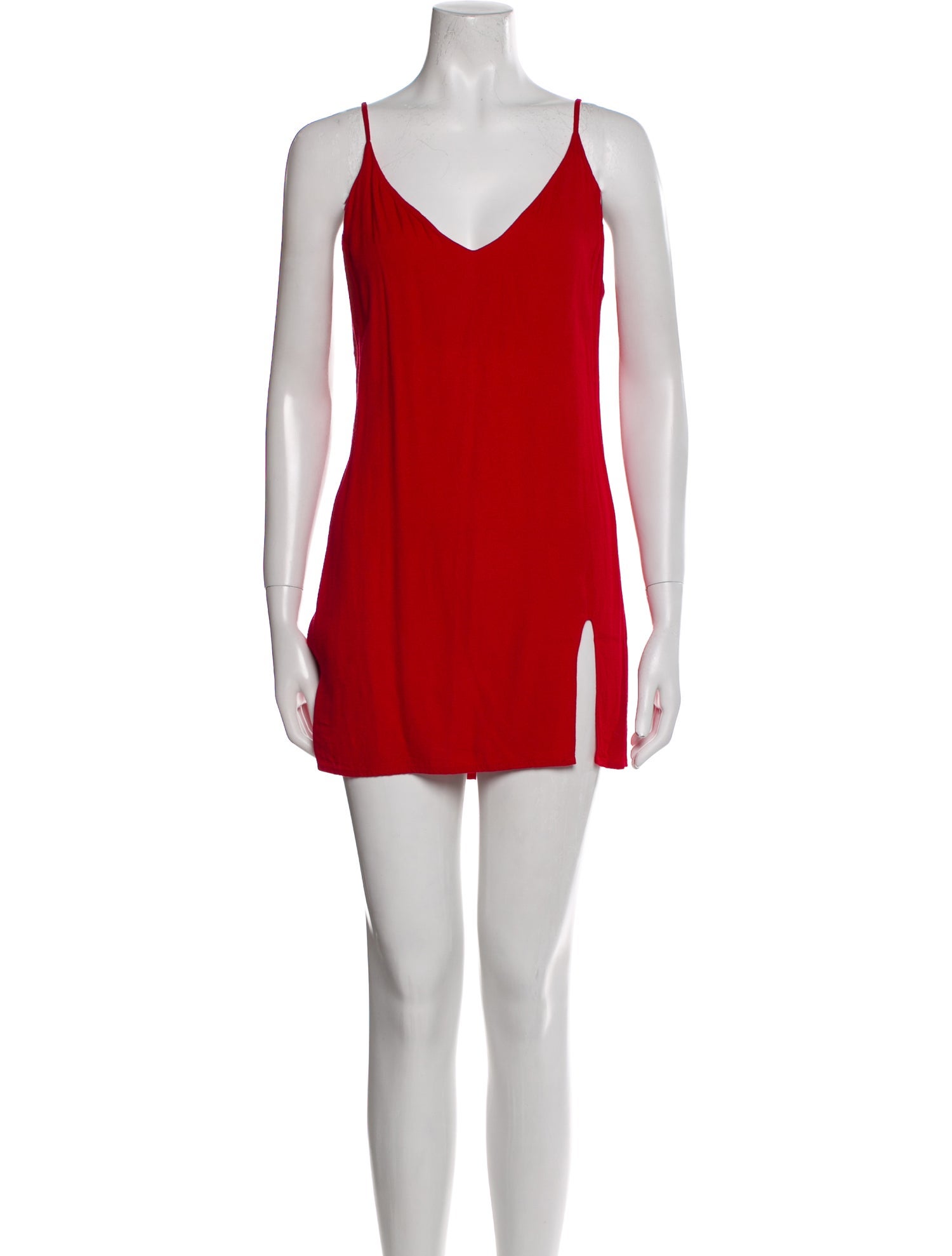 Reformation V-Neck Mini Dress