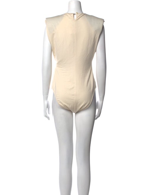 Reformation Scoop Neck Short Sleeve Bodysuit