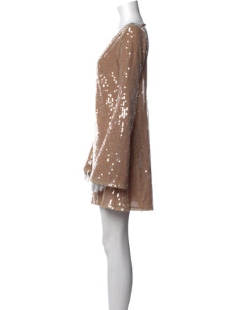 Reformation Scoop Neck Mini Dress