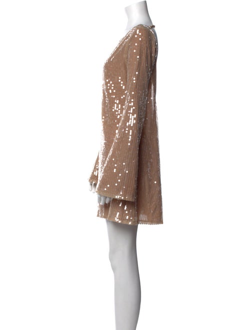 Reformation Scoop Neck Mini Dress