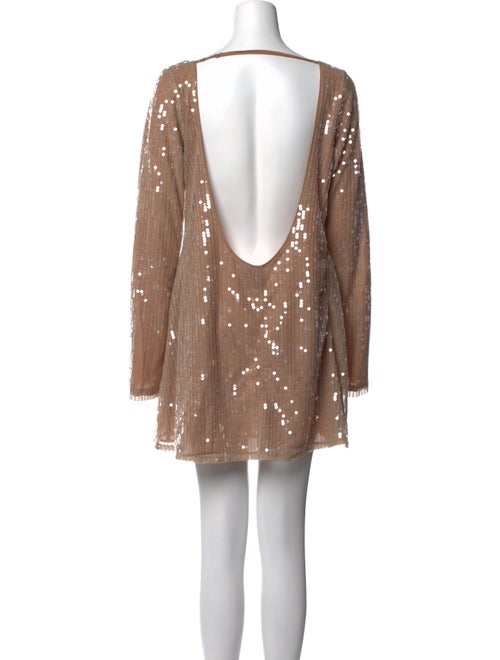 Reformation Scoop Neck Mini Dress