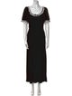 Reformation Scoop Neck Long Dress