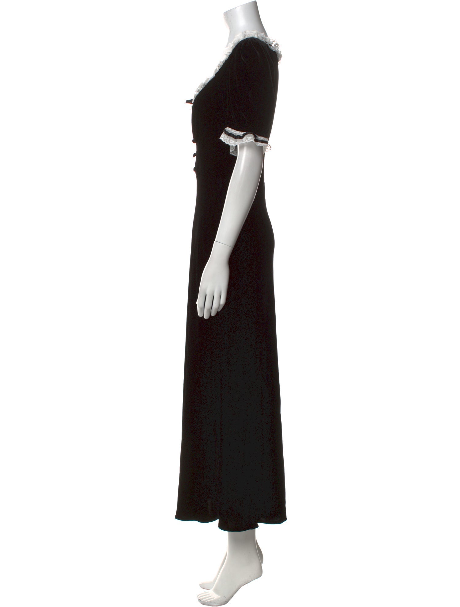 Reformation Scoop Neck Long Dress