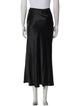 Reformation Silk Midi Length Skirt