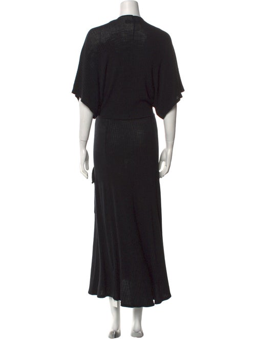 Reformation V-Neck Midi Length Dress