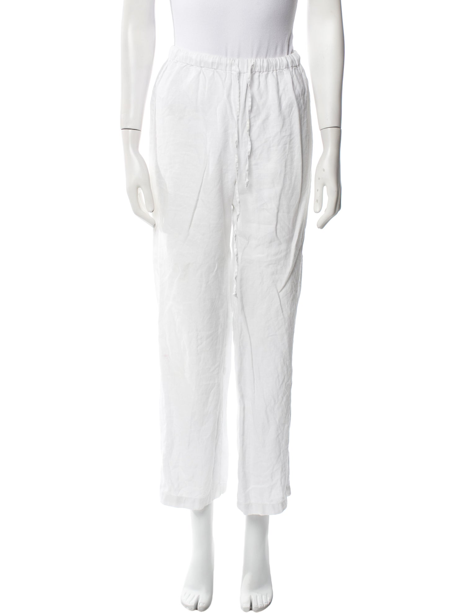 Reformation Linen Straight Leg Pants