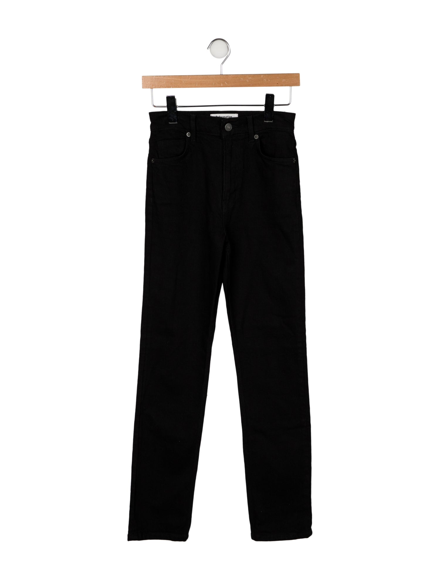 Reformation High-Rise Straight Leg Jeans