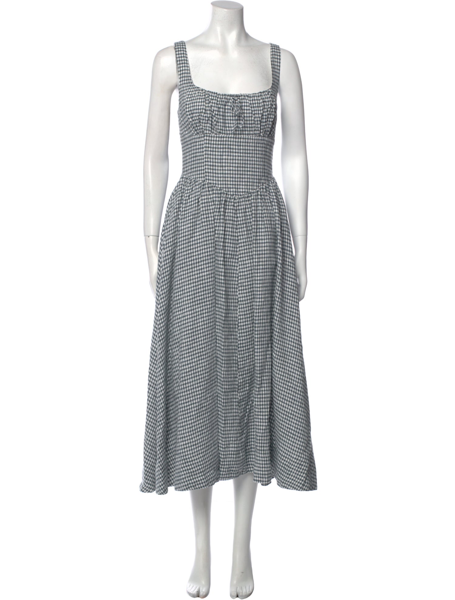 Reformation Linen Long Dress