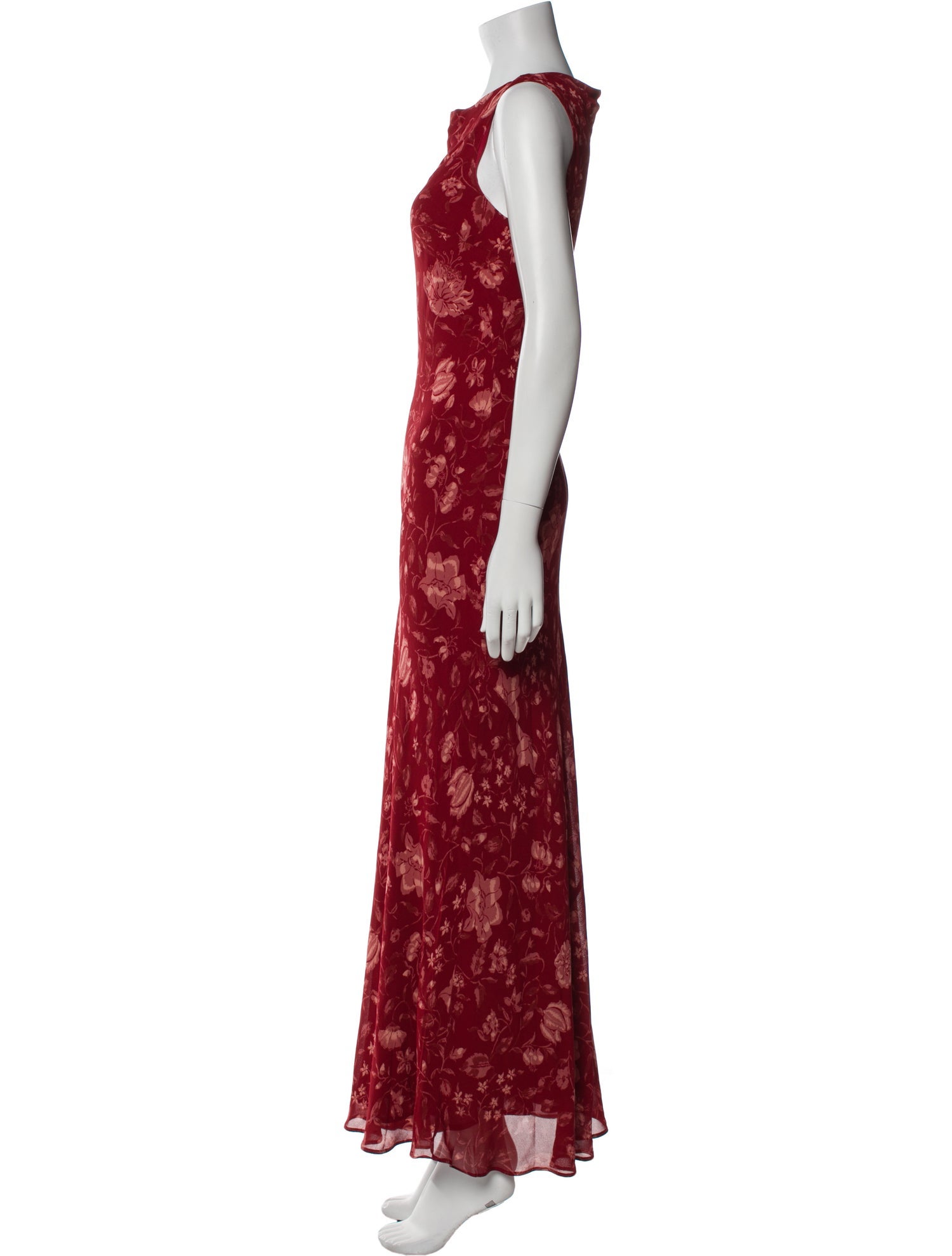 Reformation Floral Print Long Dress