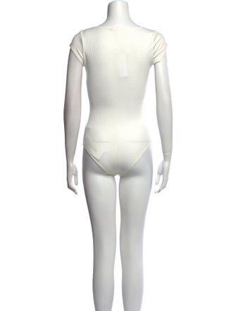 Reformation V-Neck Sleeveless Bodysuit