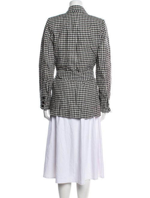 Reformation Houndstooth Print Blazer