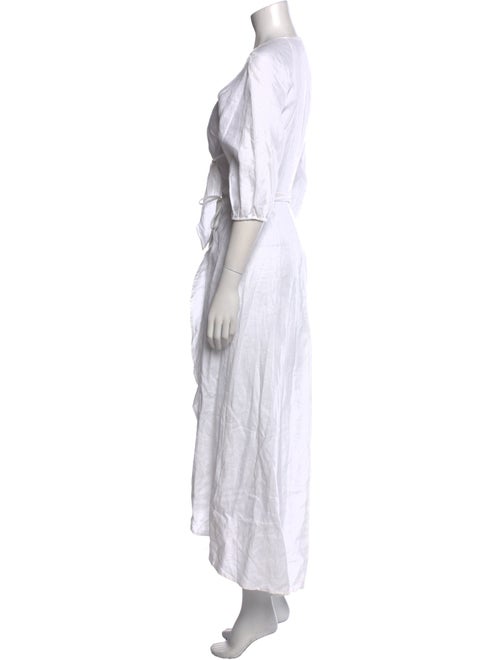 Reformation Linen Long Dress