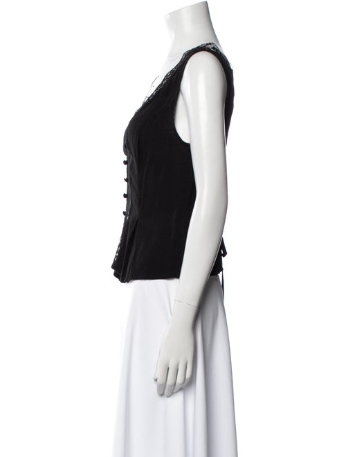 Reformation V-Neck Sleeveless Crop Top