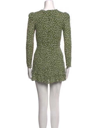 Reformation Printed Mini Dress