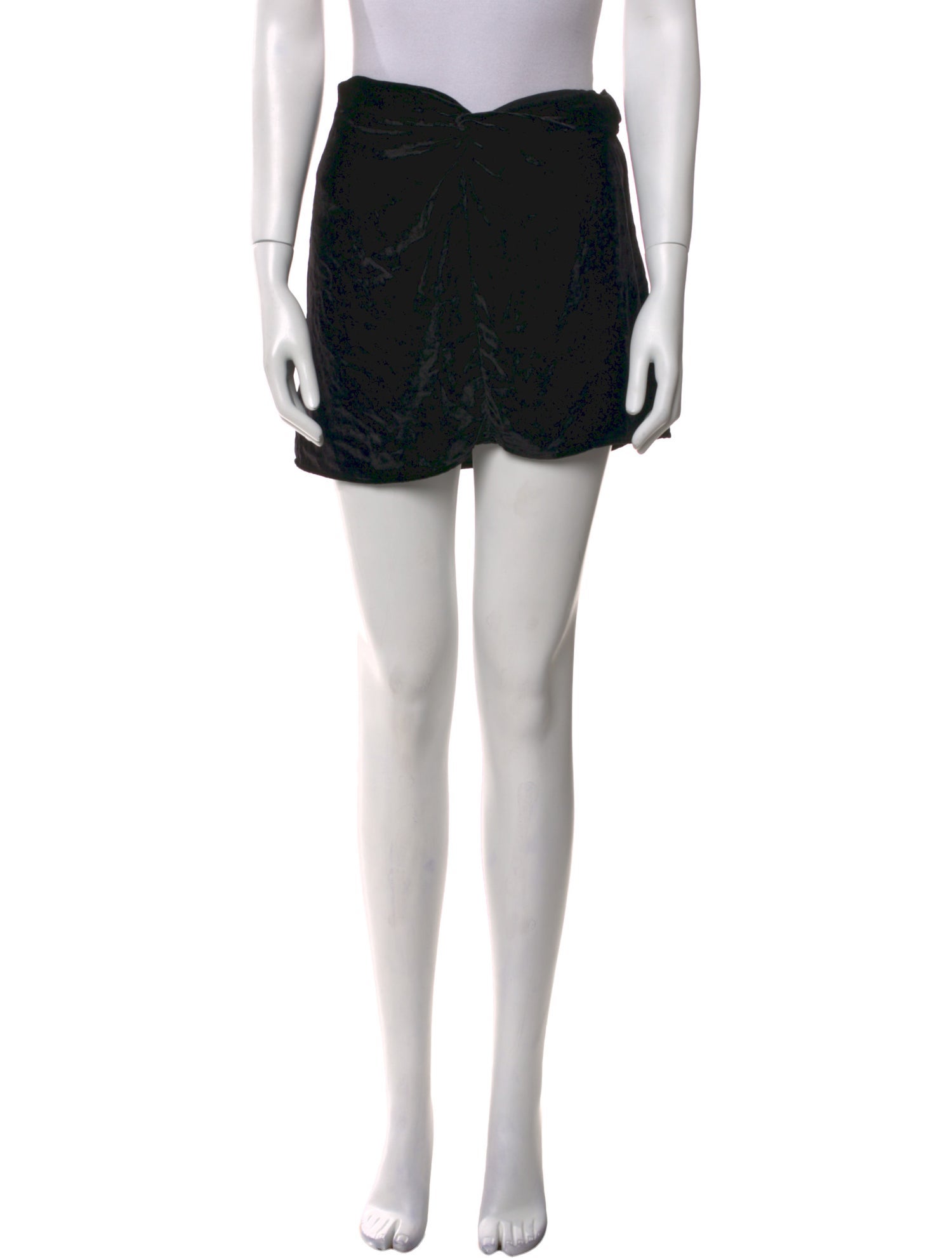 Reformation Ruffle Embellishment Mini Skirt