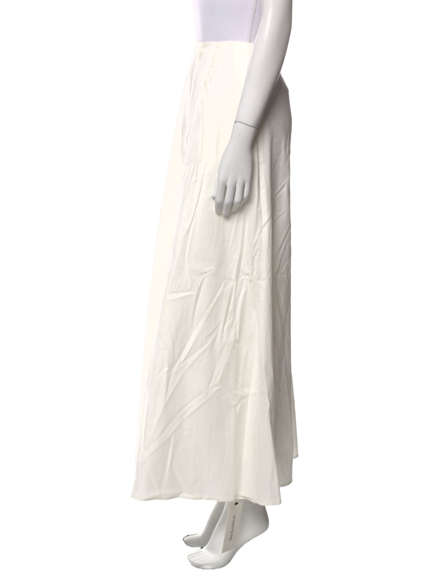 Reformation Pleated Accents Midi Length Skirt