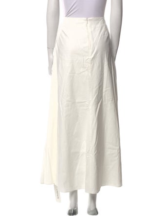 Reformation Pleated Accents Midi Length Skirt