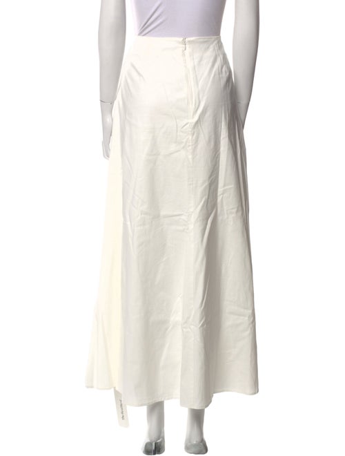 Reformation Pleated Accents Midi Length Skirt