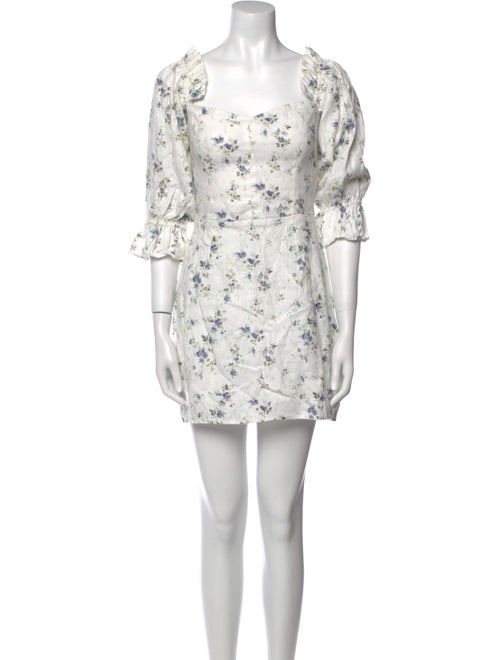 Reformation Linen Mini Dress