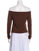 Reformation Off-The-Shoulder Long Sleeve Top