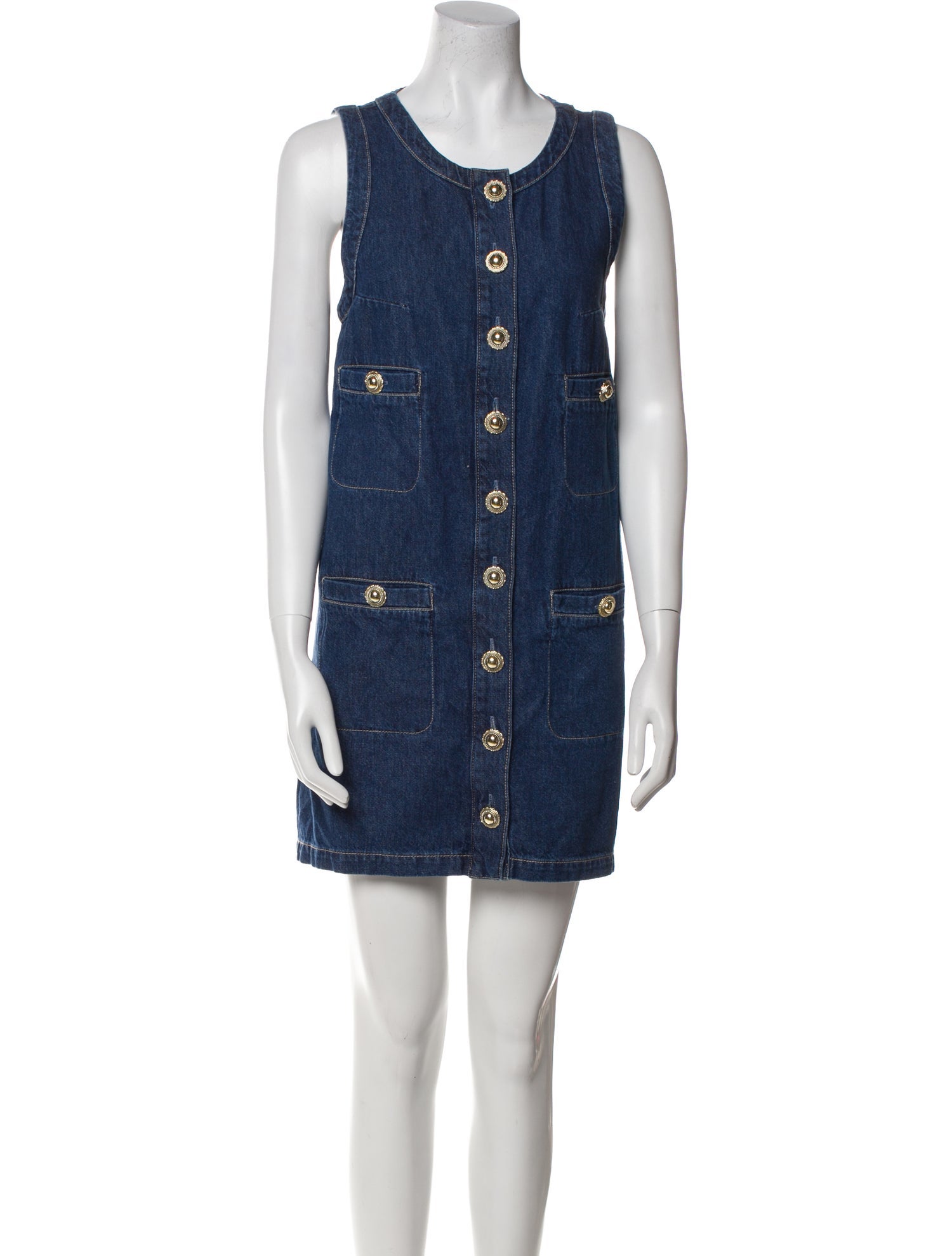 Reformation Scoop Neck Mini Dress