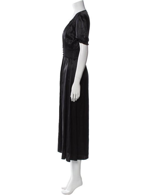 Reformation Silk Long Dress