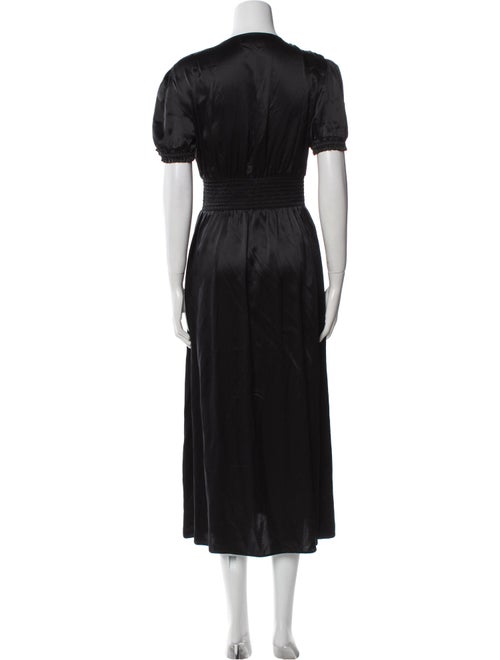 Reformation Silk Long Dress