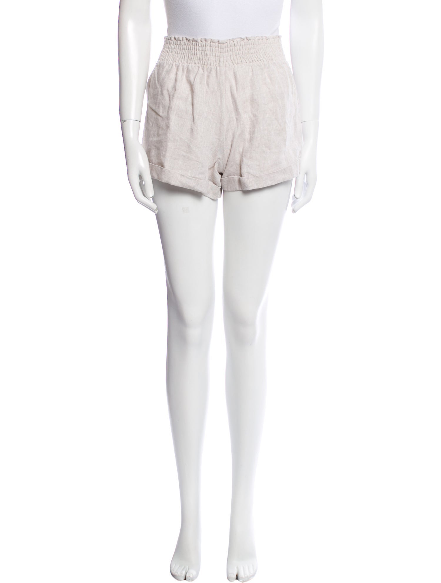 Reformation Linen Mini Shorts