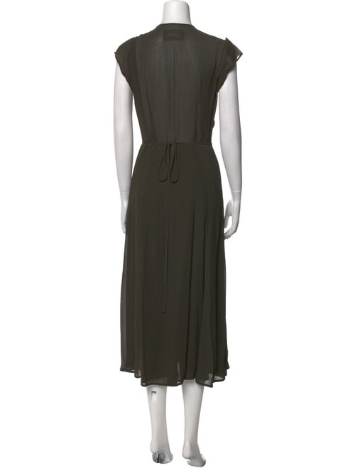 Reformation V-Neck Long Dress