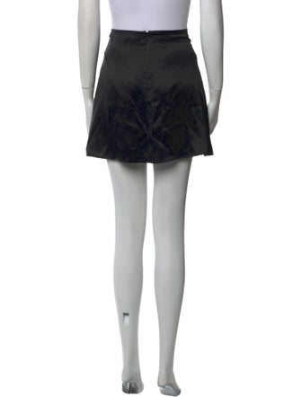 Reformation Silk Mini Skirt