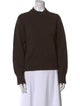 Reformation Merino Wool Mock Neck Sweater