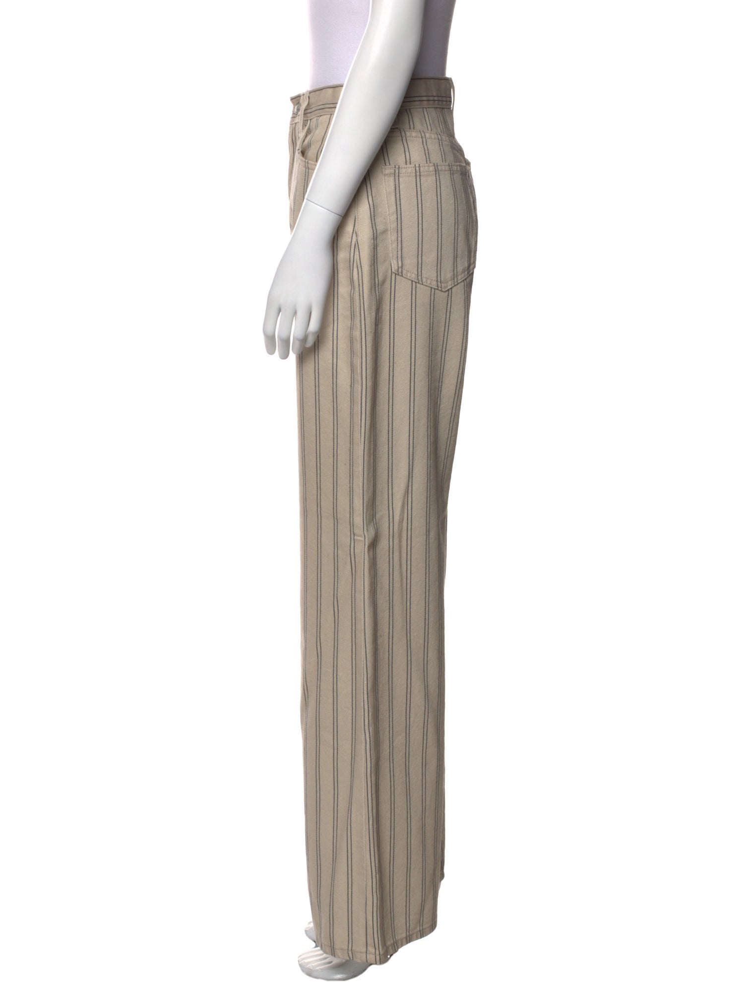 Reformation Striped Wide Leg Pants