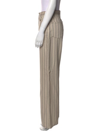 Reformation Striped Wide Leg Pants