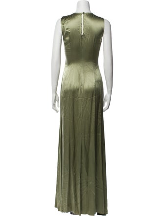 Reformation Silk Long Dress