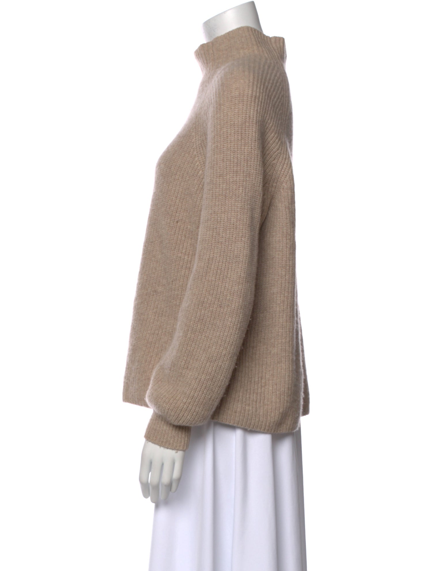 Reformation Cashmere Mock Neck Sweater