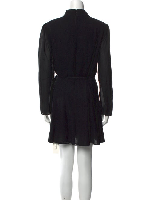 Reformation Mock Neck Mini Dress
